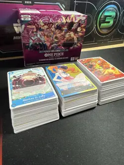 CARTE ONE PIECE LOT DE 227 CARTES COMMUNES PEU COMMUNES LEADER FR OP11 - Image 1