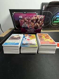 CARTE ONE PIECE LOT DE 227 CARTES COMMUNES PEU COMMUNES LEADER FR OP11 - Image 2
