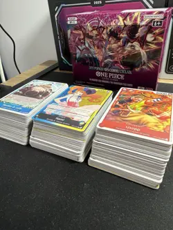 CARTE ONE PIECE LOT DE 227 CARTES COMMUNES PEU COMMUNES LEADER FR OP11 - Image 3