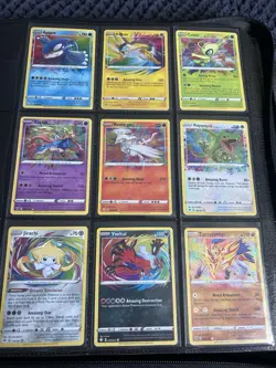 Pokemon TCG Amazing Rare Bundle X9 Full Set All NM Condition Full Collection - Image 1