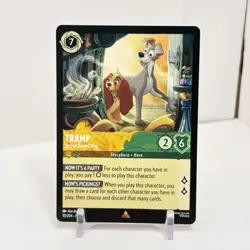 Disney Lorcana Archazia’s Island Tramp Street Smart Dog Regular 10/204 NM - Image 1
