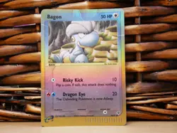 Pokemon BAGON 50/97 REVERSE HOLO | D Damaged | EX Dragon | 2003 - Image 1