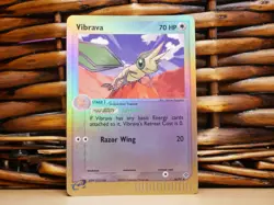 Pokemon VIBRAVA 46/97 REVERSE HOLO | LP Light Play | EX Dragon | 2003 - Image 1