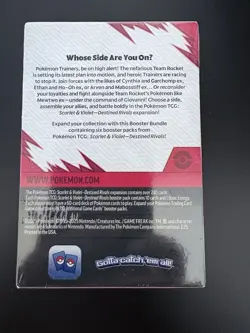 Pokemon Tcg Scarlet & Violet Destined Rivals Booster Bundle Box Sealed - Image 3