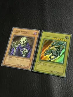 Yugioh Gaia The Fierce Knight LOB-006 1st Edition Wavy Faded Misprint - Image 3
