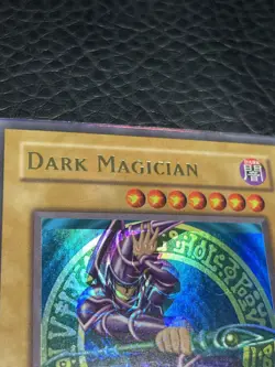 Yugioh Dark Magician SDY-006 Foil Shift Misprint Error Foil Bar - Image 4