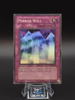 Mirror Wall PSV-016 - Unlimited MP - Vintage Super Rare Yugioh Card TCG - Image 1