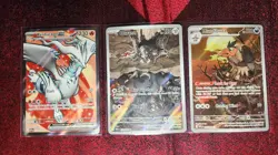 Pokemon TCG white Flare Lot of 3 Cards - Reshiram EX, Durant, Mandibuzz Holo - Image 2