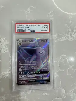 PSA 10 Espeon GX SR 062/060 SM1S Sun & Moon - Pokemon Card Japanese 2016 - Image 1
