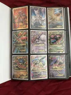 Pokemon Card Binder Lot 153 Cards Mixed Ex, V, Vmax, Gx, Trainer, Full Arts, Ect - Image 1