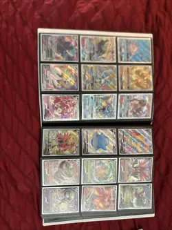 Pokemon Card Binder Lot 153 Cards Mixed Ex, V, Vmax, Gx, Trainer, Full Arts, Ect - Image 4