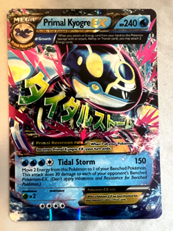 (2) Kyogre EX Cards - Pokemon XY (XY41 & Primal 55/160) - Reverse Holo MP - TCG - Image 2