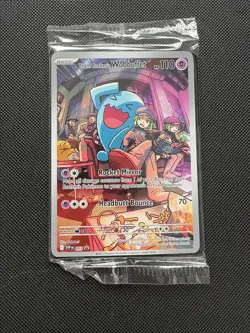 Team Rockets Wobbuffet #203 Destined Rivals Promo Pokemon Card - Sealed - Image 1
