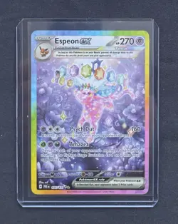 Espeon EX 155/131 Prismatic Evolutions Holo Pokemon Card *No Reserve* - Image 1