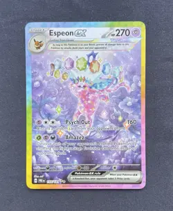 Espeon EX 155/131 Prismatic Evolutions Holo Pokemon Card *No Reserve* - Image 2