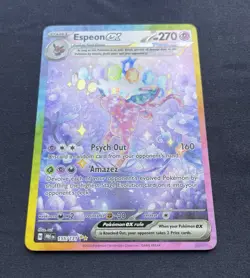 Espeon EX 155/131 Prismatic Evolutions Holo Pokemon Card *No Reserve* - Image 5