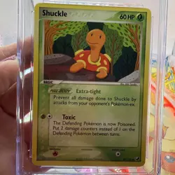 Shuckle 47/115 Unseen Forces EX CGC PRISTINE 10 Pokemon TCG 2005 Card English - Image 3