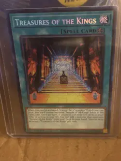 Treasures of the Kings MZTM-EN006 Secret Rare 1st Edition Yugioh English Card - Image 4