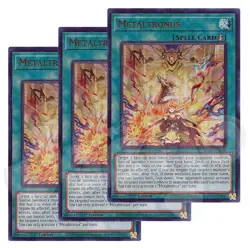 Yugioh - Metaltronus x 3 - 1st Edition Ultra Rare NM - Free Holo Card - Image 1