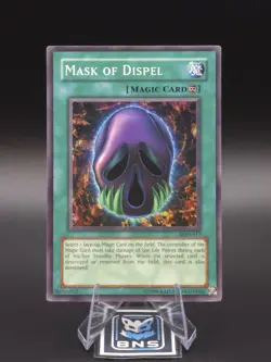 Mask of Dispel LON-017 - LP Unlimited - Super Rare Vintage Yugioh Card TCG - Image 1