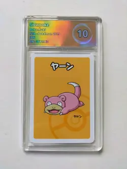 Slowpoke Old Maid Babanuki Pokemon Center Card Graded 10 Arkezon Slab Gem Mint - Image 1