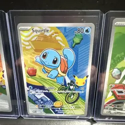 Pokemon Gen 1 (Kanto) First Partner cards. Charmander, Squirtle, Bulbasaur - Image 3