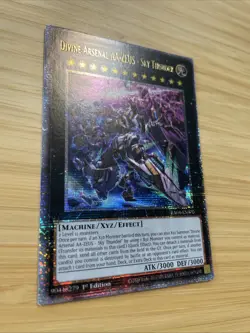Yugioh Divine Arsenal AA-ZEUS - Sky Thunder RA04-EN70 Quarter Century 1st NM - Image 2