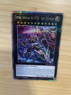 Yugioh Divine Arsenal AA-ZEUS - Sky Thunder RA04-EN70 Quarter Century 1st NM - Image 5