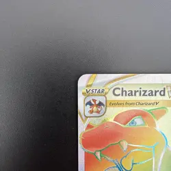 Pokemon TCG Charizard VSTAR Rainbow Secret Rare Card Brilliant Stars 174/172 - Image 2