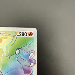 Pokemon TCG Charizard VSTAR Rainbow Secret Rare Card Brilliant Stars 174/172 - Image 3