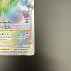 Pokemon TCG Charizard VSTAR Rainbow Secret Rare Card Brilliant Stars 174/172 - Image 5