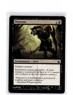 Phyresis Mirrodin Besieged MP Moderately Played - Image 1