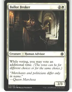Ballot Broker - Conspiracy: Take the Crown - MTG - Common - #13 - NM - Image 1