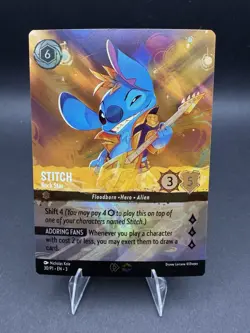 Stitch - Rock Star Lorcana Enchanted Set Champ Championship Foil Enchanted 30/P1 - Image 1