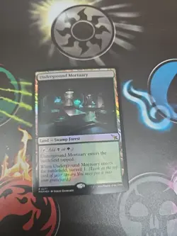 Underground Mortuary #0271 Foil Rare (NM) Murders at Karlov Manor, MTG - Image 1