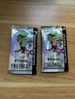 Magic: The Gathering - Final Fantasy Collector Booster Pack x2 SEALED & NEW - Image 1