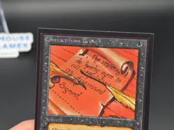 Contract from Below - Collector's Edition CE Beta Reprint NM/Mint *CCGHouse* - Image 3