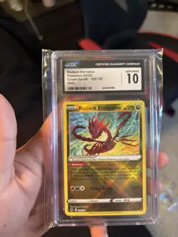 Radiant Eternatus 105/159 Crown Zenith Holo CGC 10 Gem Mint Pokemon Card - Image 1