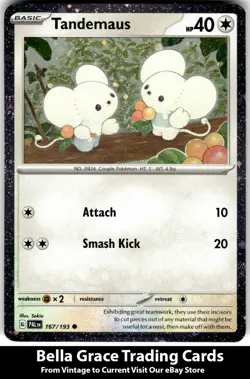 Tandemaus #167/193 SV02: Paldea Evolved Pokemon Common Holo - Image 1