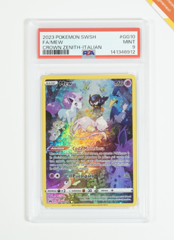 Pokemon PSA 9 Mew #GG10 Full Art Zenit Regale 2023 Italiano - Image 1