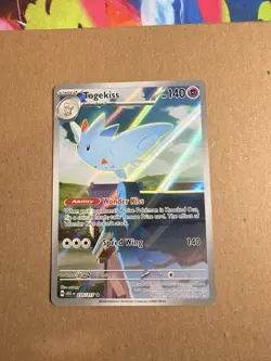 Togekiss Ascended Heroes Pokemon 235/217 Full Art IR - Image 3