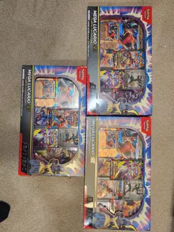 Pokemon TCG Mega Lucario ex Premium Figure Collection Box Factory Sealed - Image 3