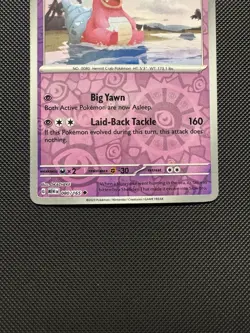 Pokemon TCG Slowbro 080/165 Sv: Scarlet & Violet 151 Reverse Holofoil Near Mint - Image 3