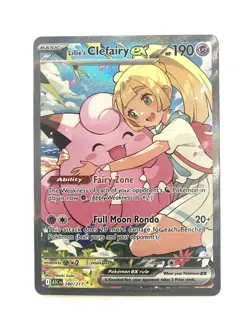 Lillie's Clefairy EX 280/217 Ascended Heroes SIR Pokemon TCG Card NM - Image 1