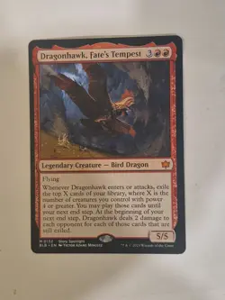 Dragonhawk, Fate's Tempest #132 MTG Regular Card Bloomburrow - Image 2