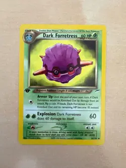 Dark Forretress 35/105 1st Edition Neo Destiny Unlimited Pokemon 2002 - Image 1