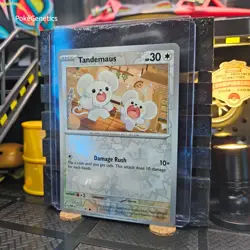 Tandemaus Paradox Rift Reverse Holo Pokemon TCG 153/182 Scarlet & Violet Common - Image 2