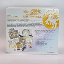 Sealed Brilliant Stars Pokemon Center Elite Trainer Box Exclusive SWSH09 ETB - Image 4