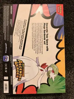 Pokemon TCG Ascended Heroes Premium Poster Collection Mega Gardevoir - Image 2