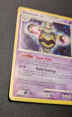 Dusknoir 2/130 Pokemon Diamond & Pearl Holo Bleed LP - Image 5